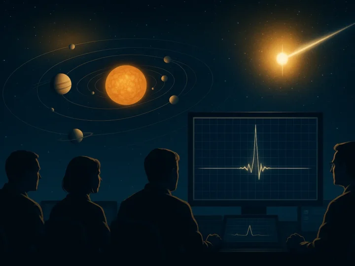 Cientista descobre estranhos pulsos de luz estelares. Mensagens alienígenas?