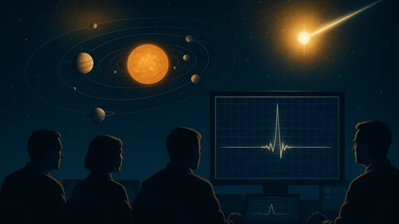 Cientista descobre estranhos pulsos de luz estelares. Mensagens alienígenas?