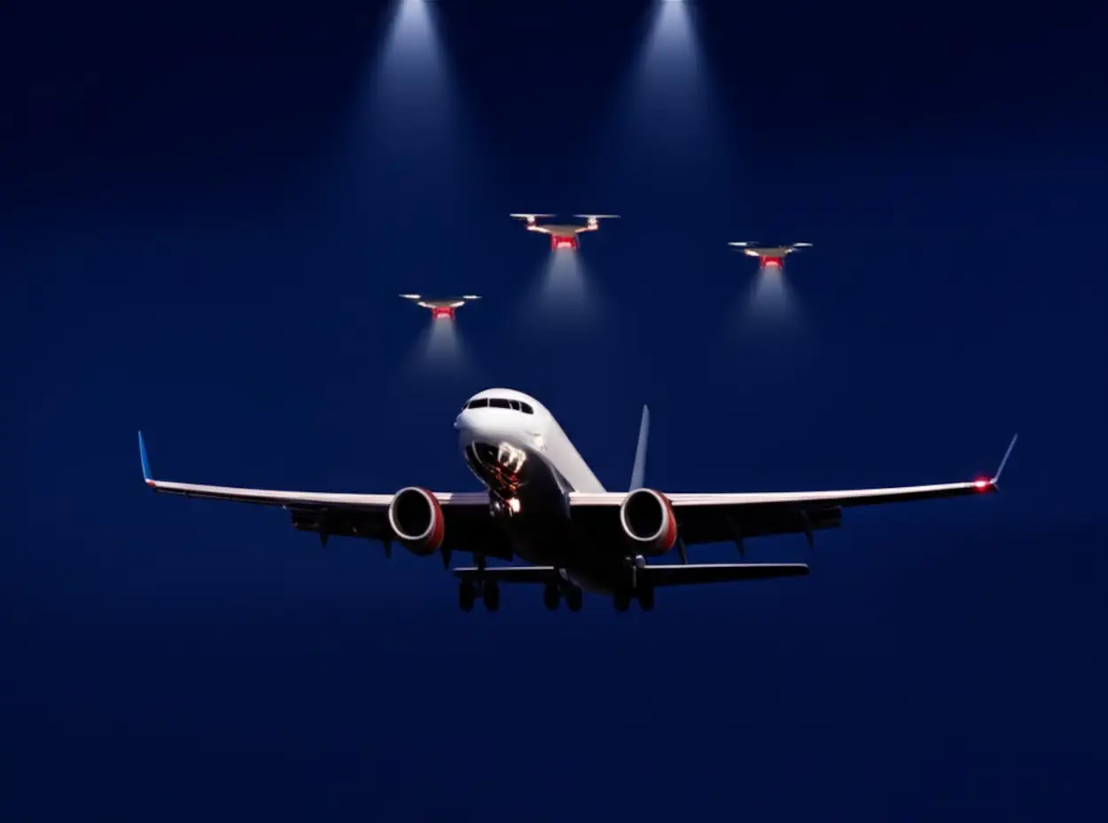 Drones param Aeroporto de Guarulhos (SP) em caos noturno 1 Drones param Aeroporto de Guarulhos (SP) em caos noturno