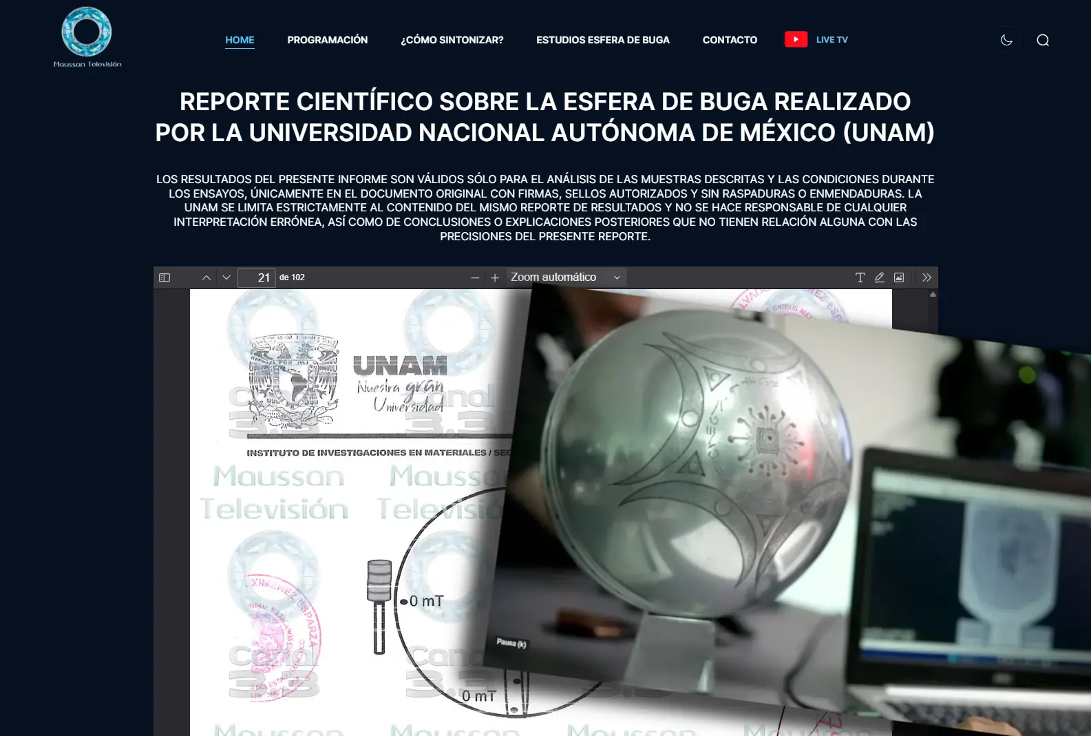 Divulgado o primeiro relatório científico abrangente sobre a Esfera de Buga 1 Divulgado o primeiro relatório científico abrangente sobre a Esfera de Buga