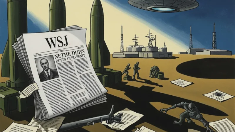 Acobertamento ou ‘ritual de trote’? Wall Street Journal cria (mais) polêmica na ufologia dos EUA
