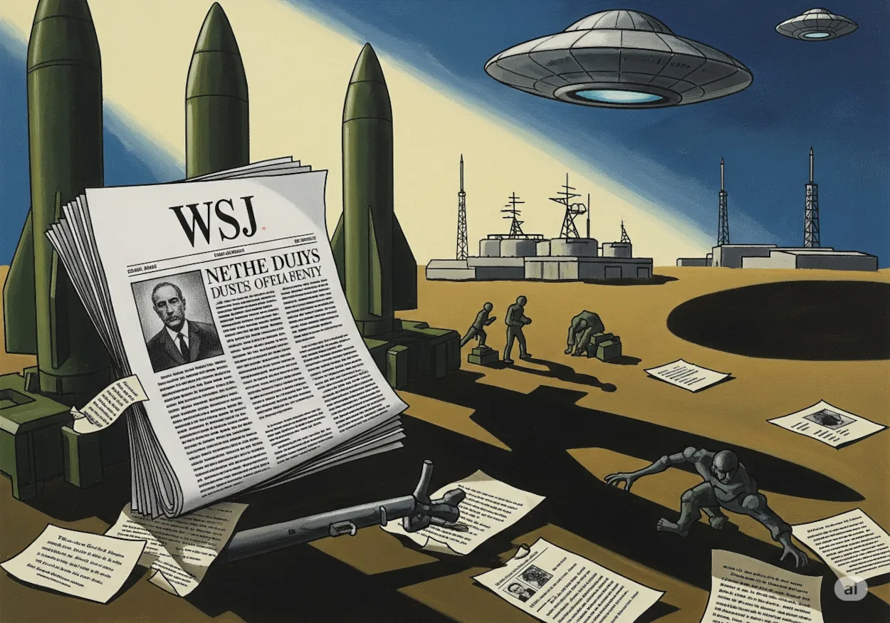 Acobertamento ou 'ritual de trote'? Wall Street Journal cria (mais) polêmica na ufologia dos EUA 1 Acobertamento ou ‘ritual de trote’? Wall Street Journal cria (mais) polêmica na ufologia dos EUA
