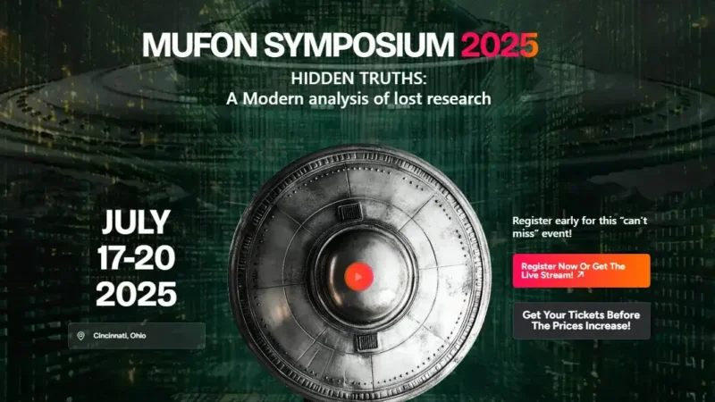 MUFON Symposium 2025 será realizado em Cincinnati, Ohio