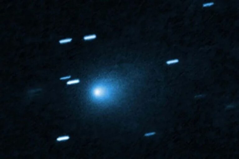 3i/Atlas registrado pelo Telescópio Espacial Hubble: características peculiares dividem cientistas. Crédito: NASA, ESA, David Jewitt (UCLA)