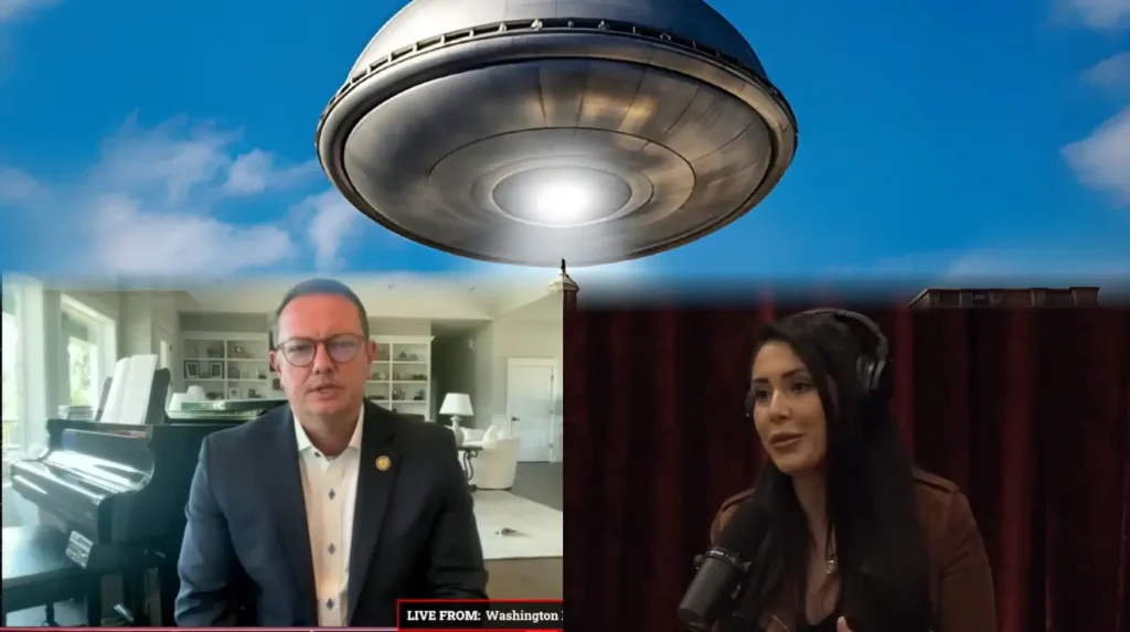 Congressistas Burlison e Luna deram declaracoes publicas sobre tipos alienigenas e imagens de instalacoes secretas