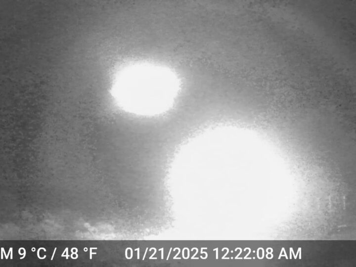 Luz misteriosa registrada a 947 km/h na Patagônia, Chile, durante experimento científico