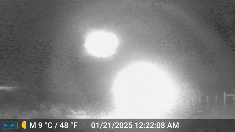 Luz misteriosa registrada a 947 km/h na Patagônia, Chile, durante experimento científico