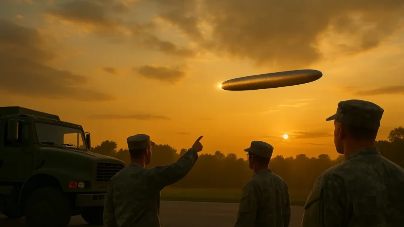 Relatório recém-divulgado detalha avistamento de objeto em forma de charuto por militares na Flórida