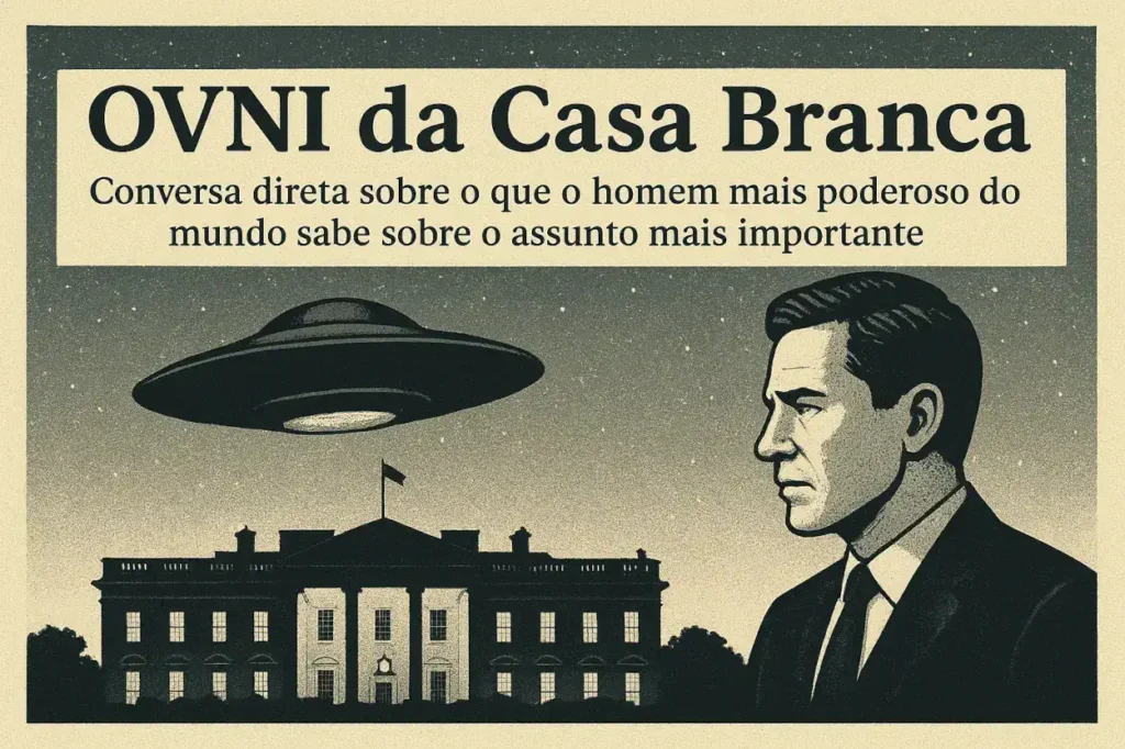 OVNI da Casa Branca: o que o homem mais poderoso do mundo sabe sobre o assunto mais importante? 1 Com Hudson Canaã - o que está por trás do segredo OVNI