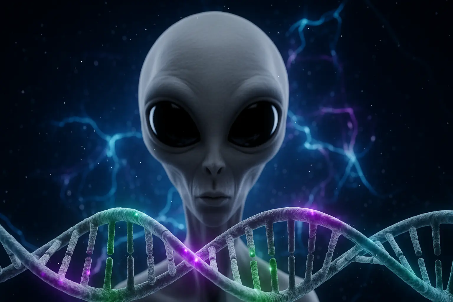 Cientista acredita que DNA humano pode provar intervenção alienígena 1 Cientista acredita que DNA humano pode provar intervenção alienígena