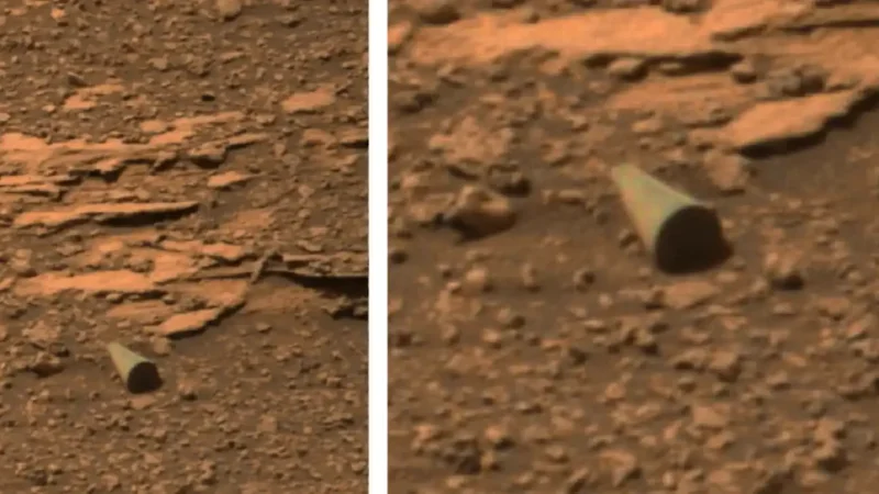 Objeto em forma de cone em Marte desperta novo debate sobre extraterrestres no Planeta Vermelho