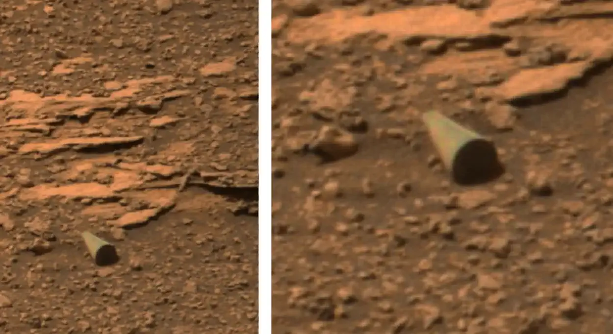 Objeto em forma de cone em Marte desperta novo debate sobre extraterrestres no Planeta Vermelho 1 Objeto em forma de cone em Marte desperta novo debate sobre extraterrestres no Planeta Vermelho