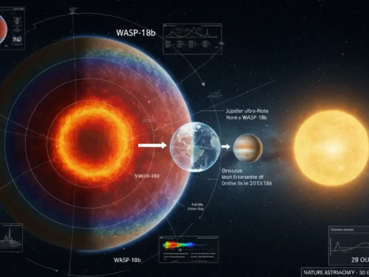Inédito: astrônomos criam mapa 3D da atmosfera de exoplaneta e revelam ponto quente