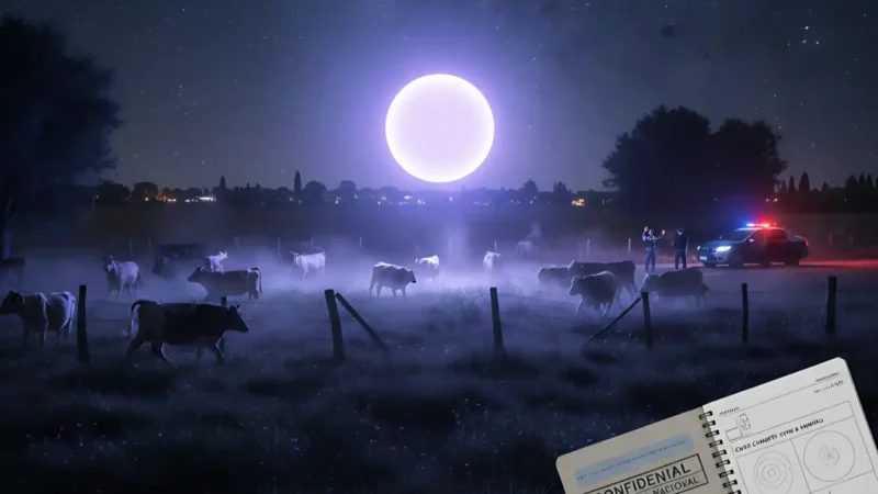 Na Argentina, luz misteriosa hipnotiza gado e gera sigilo de segurança nacional
