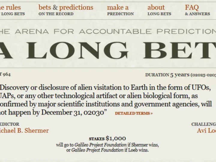 Loeb vs Shermer: cientistas apostam mil dólares por descoberta de alienígenas