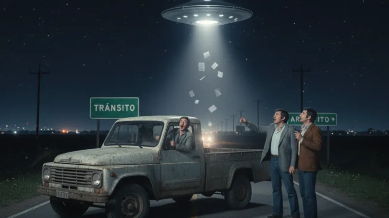 Desclassificação trata de “teletransporte em massa” por OVNI na Rota 19, na Argentina