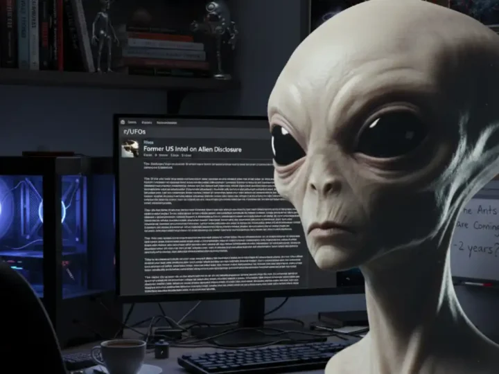 Relato de suposta denunciante sobre alienígenas viraliza no Reddit