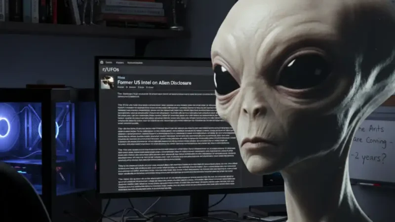 Relato de suposta denunciante sobre alienígenas viraliza no Reddit