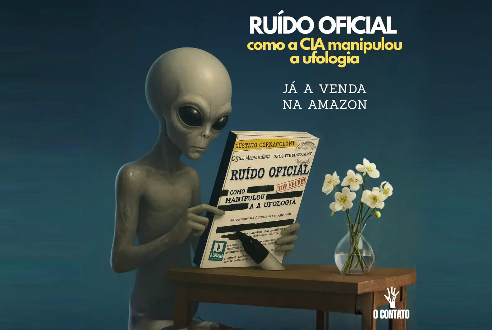 Ruído Oficial: livro mostra como a CIA transformou OVNIs em armas de controle social