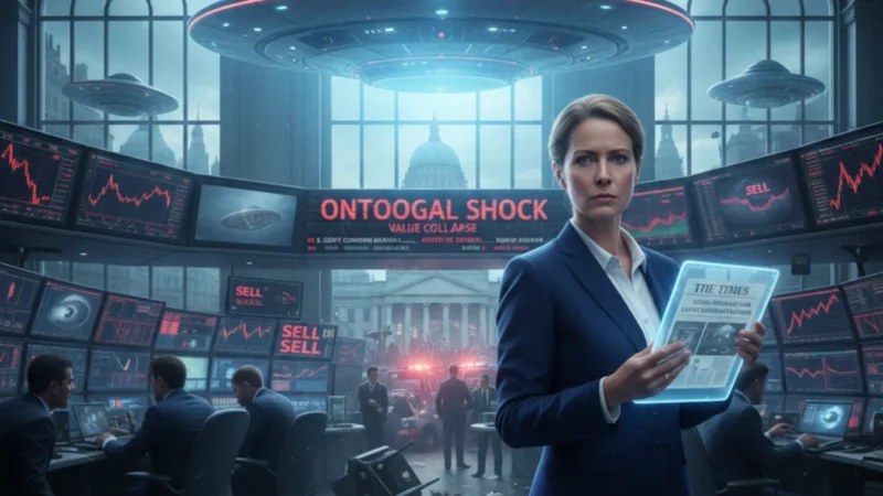 Ex-analista do Banco da Inglaterra alerta que revelação alienígena pode causar colapso financeiro global