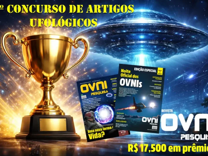 Revista lança concurso de artigos sobre OVNIs valendo até R$ 10 mil