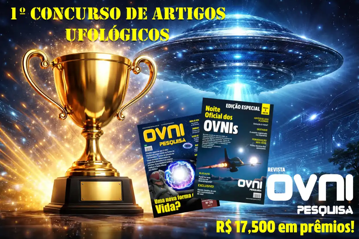 Revista lança concurso de artigos sobre OVNIs valendo até R$ 10 mil