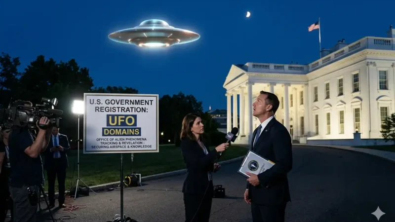 Governo dos EUA registra domínios alienígenas após a promessa de revelações