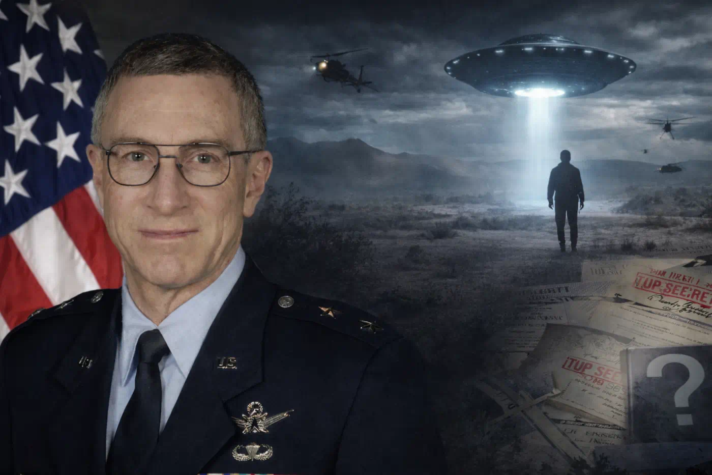 McCasland, general ligado a OVNIs, desaparece no deserto do Novo México