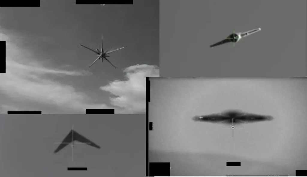 Seriam essas realmente imagens vazadas do suposto programa Immaculate Constellation, de resgate de UAPs (fonte: Strange Mysteries/Youtube)