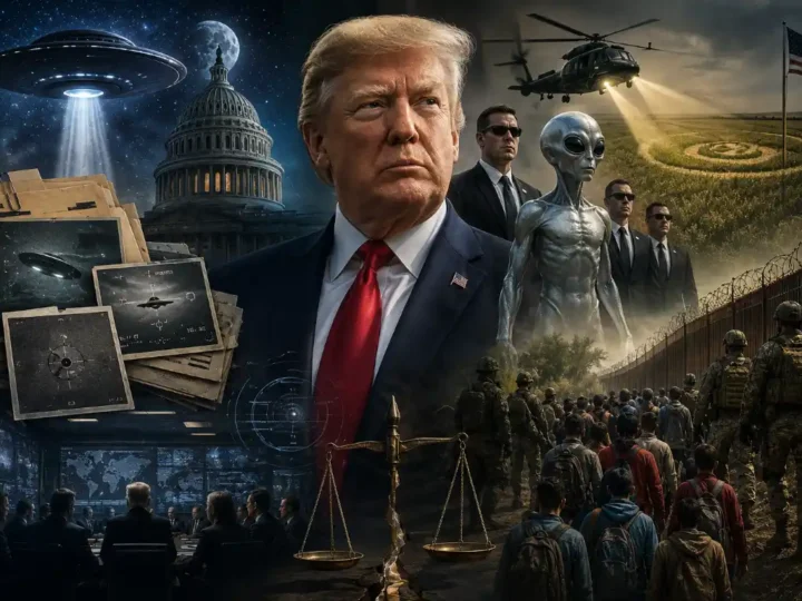 Trump usa o tema extraterrestre contra os imigrantes nos EUA