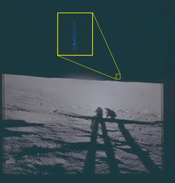 A NASA e sua admissão oficial de lidar (em segredo) com UAPs nos documentos da iniciativa PURSUE 4 NASA UAP VM1 Apollo 12 1969 Medio