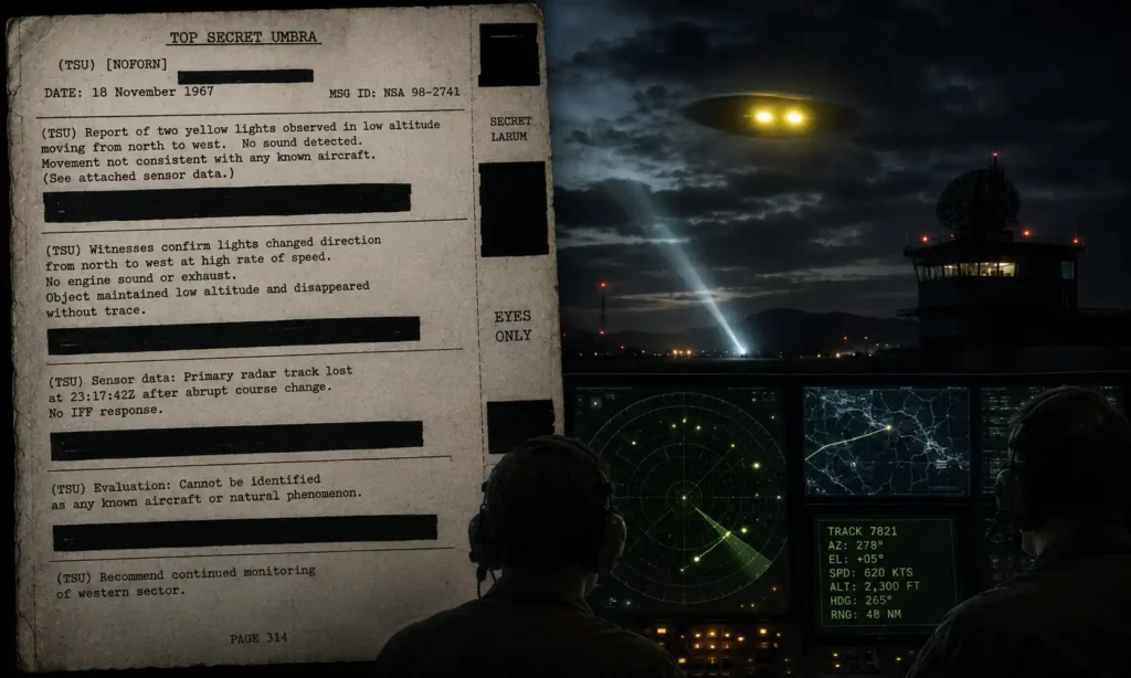 NSA libera centenas de documentos ultrassecretos sobre fenômenos anômalos 2 Os documentos indicam a coleta estruturada de dados e monitoramento de radar e outros sensores em varios episodios