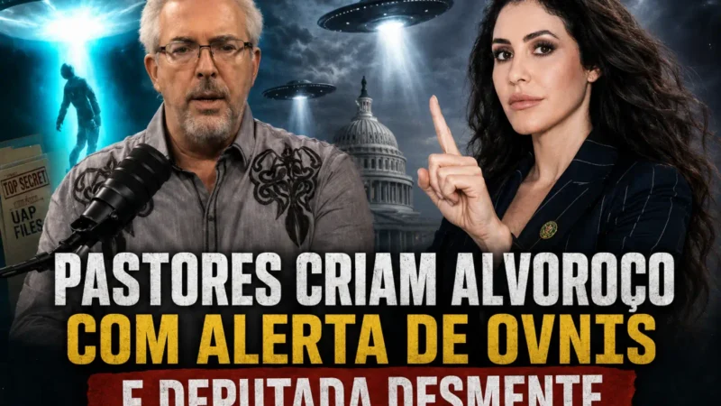 Pastores criam alvoroço com alerta de OVNIs e deputada desmente