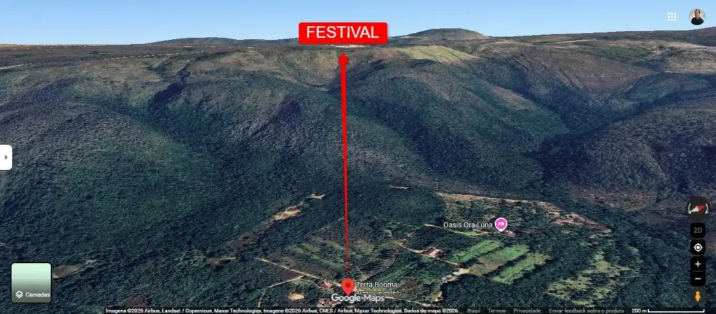 O que é o 'OVNI' filmado na Chapada dos Veadeiros, em Goiás, em 3 de junho? 7 Terra Booma Google Maps 06 06 2026 08 39 PM
