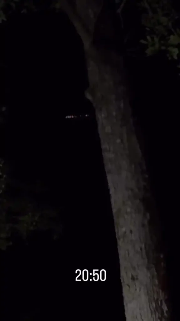 O que é o 'OVNI' filmado na Chapada dos Veadeiros, em Goiás, em 3 de junho? 2 Captura do vídeo de 3 de junho, de Goiás, na região da Chapada dos Veadeiros (reprodução Instagram/@Leleetb)