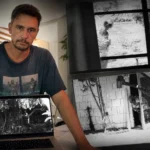 James Franco e seu visitante inusitado - ou como fabricar um viral em tempos de polêmicas sobre UAPs (montagem com imagens do TikTok do ator)