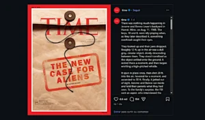 Capa da Revista Time reproduzida em post na conta oficial da publicação no Instagram (Reprodução)