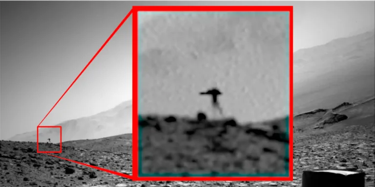 Durante o Sol 3924, rover Curiosity registra anomalia em formato de água-viva em Marte, gerando especulações