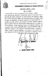 Caso Billings-Guarapiranga: a mutilação humana que até hoje divide a Ufologia 8 Última página do Laudo 645/88, que foi um dos responsáveis por fortalecer a teoria da mutilação por extraterrestres (Reprodução/Internet)